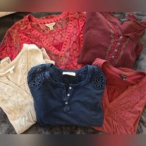 Lot Of Lucky Brand Women's Mixed Tops